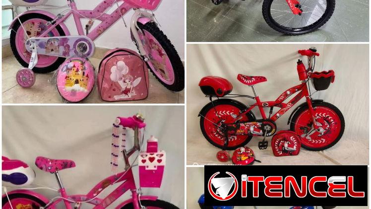 Bicicletas con accesorios para niños medida 16 y 20…🚲 -bici 16: 95usd  -bici 20: 110usd