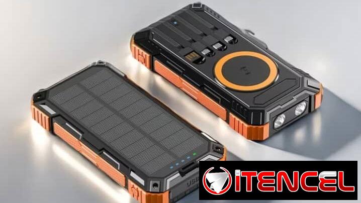 Cargador portátil solar de  30 000mAh,