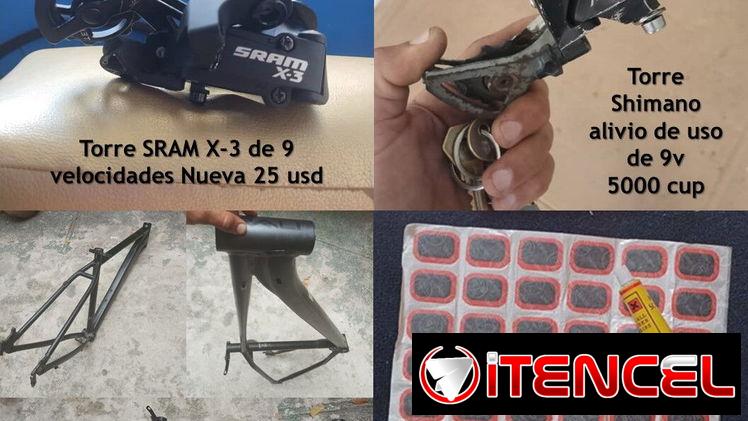 📢 ¡CÁMARAS 26″, CUADRO, PASTILLAS DE FRENO Y PONCHES FRÍOS PARA BICICLETAS!