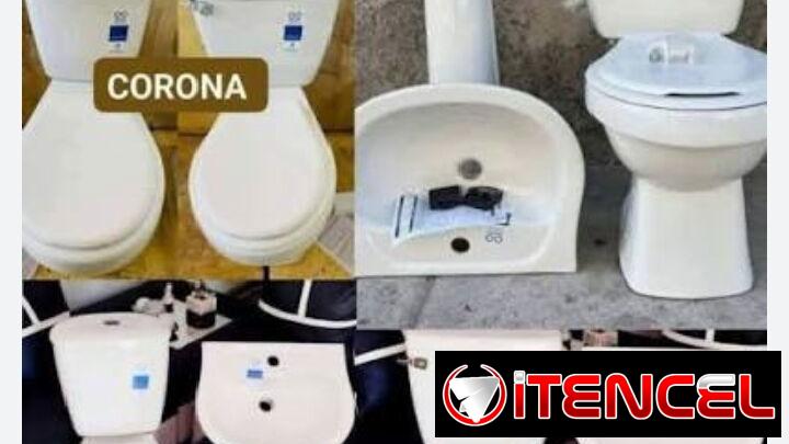Tenemos variedad tazas tanque y juegos d baño corona completa