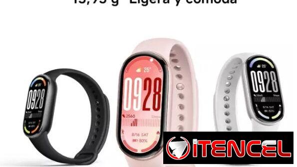 Reloj Inteligente Xiaomi Mi Band 10//Versión Global//Colores: Blanco, Rosa y Negro//Nuevos en caja sellada