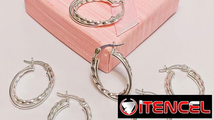 Argollas de Plata S925. LM joyería. El precio varía según el modelo