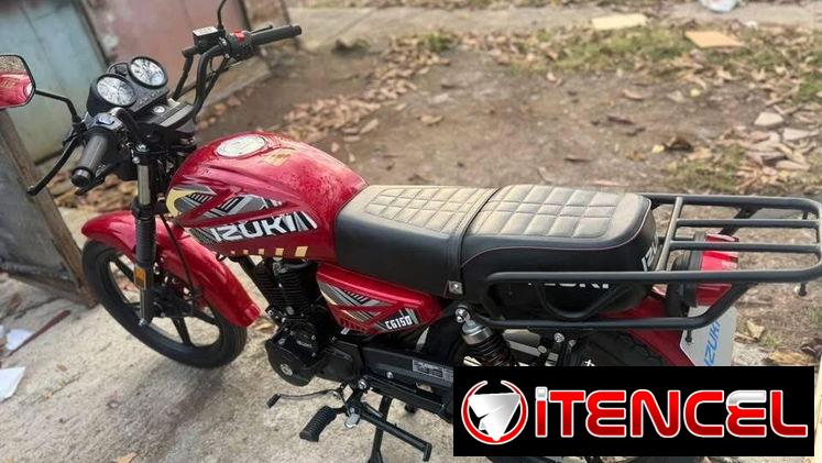 Moto IZUKI CG 150cc – Casco Incluido- Directo a Chapa