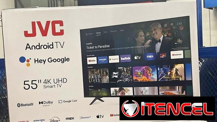 televisor inteligente JVC de 55 pulgadas.