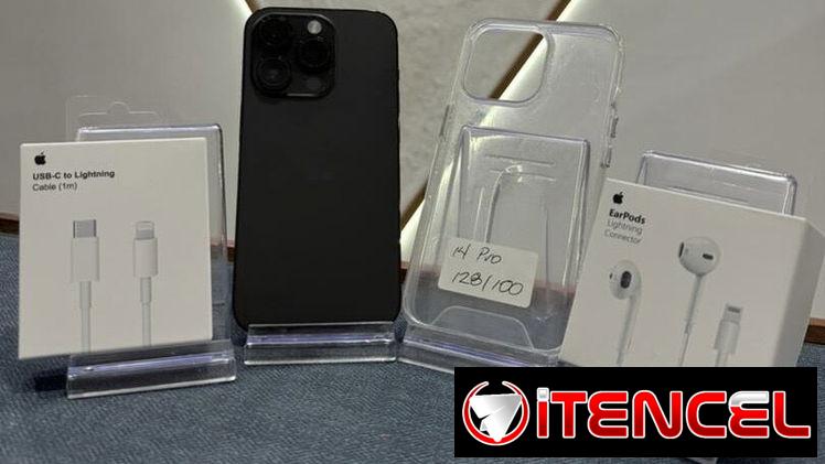 ❌iPhone 14 Pro ⚫️ 128GB 100%🔋 mica, cable, forro y audífonos regalo🧿 Variedad de Modelos 🔥 Garantia 💯