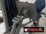 Prensa horizontal _Equipo para piernas profesional de gimnasio