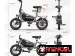 ☎️53544655 🛵 Entrega Gratis ⭐Bicicleta Eléctrica 5TH WHEEL 14″ para Adultos – Motor 650W Pico ⭐
