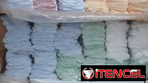 Culeros de gasa y demas canastilla de bebe