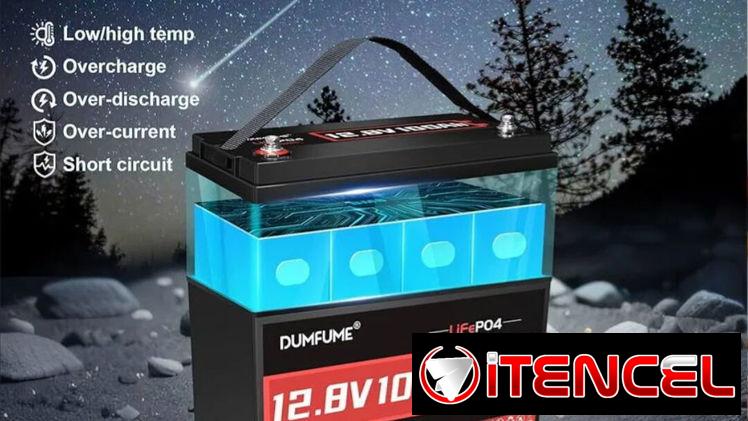 Batería Lifepo4 Dumfume 12v 100a La mejor