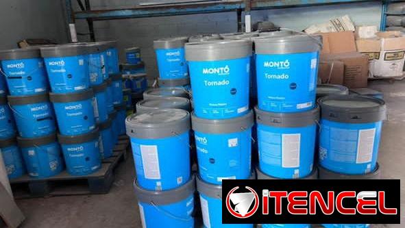 Pinturas marca monto y Euroquinica importadas