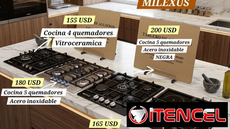 Cocinas empotrables, Milexus y Premier