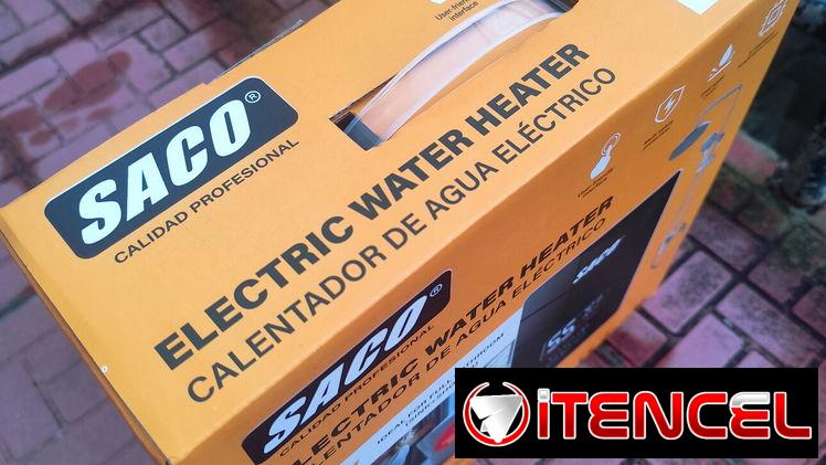 Calentador instantáneo 110V 4kw. Incluye ducha, breaker y accesorios