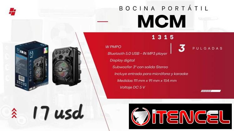 Bosinas recargables chiquitas mediana y grandes con microfonos