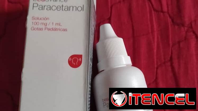 Paracetamol en gotas para bebé