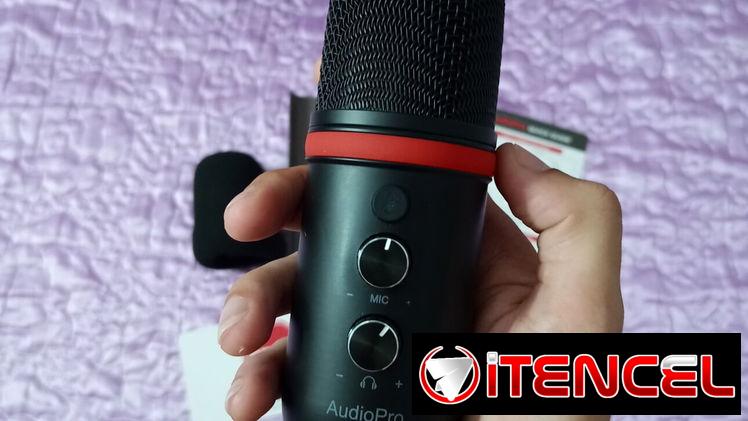 🎙️ Micrófono USB AudioPro — Nuevo  💰120 USD  Micrófono condensador USB tipo C en estado nuevo