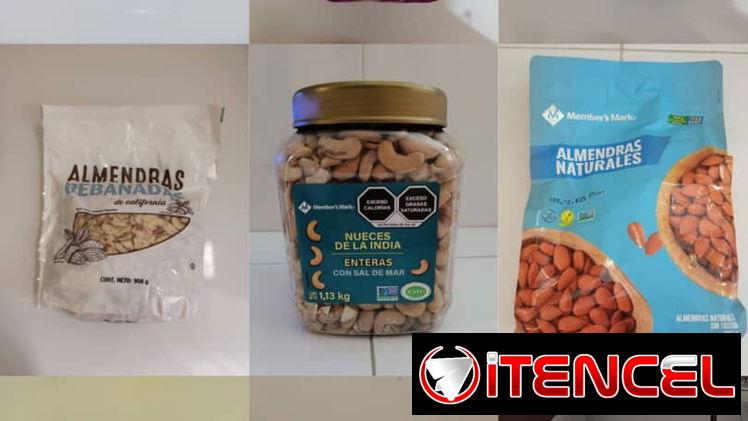 Bombones, almendras, nueces, nutella, pasas, pistachos, Coffee mate, queso… Todo importado. Tenemos mensajería