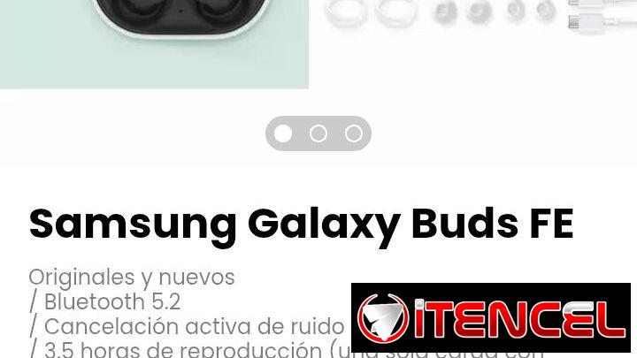 Samsung Galaxy Buds FE Originales. Nuevos en caja
