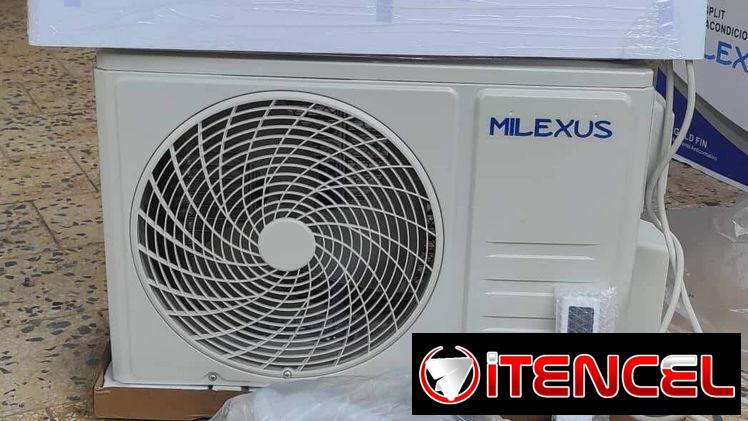 Split de 1.5 tonelada (18000 Btu) marca Milexus con tubería cobre 470 USD   Mensajeria incluida