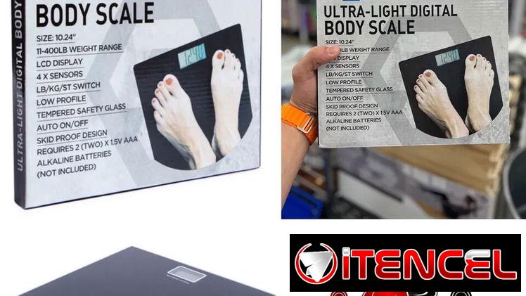 Pesa Digital de persona de 1lb – 400lb. 58234161 FITNESSARMY
