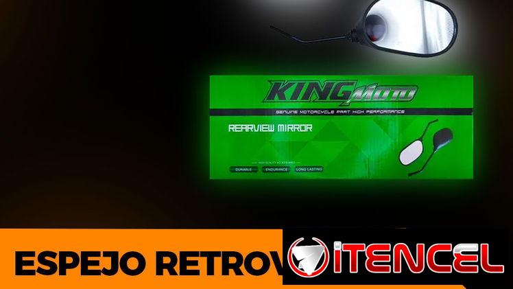 ESPEJO RETROVISOR PARA MOTO (8mm MOTONETA GT150/175 MOD 604).