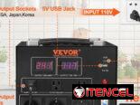 Transformador Convertidor de Voltaje VEVOR 5000W 110V-220V | MENSAJERÍA INCLUIDA