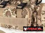 Canguro impermiable extragrande de varios compartimiento para diversas actividades estilo militar para hombres y mujeres