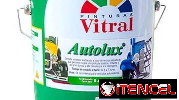 Pintura Esmalte sintético Duracrom y autolux de la vitral originales en las de metal