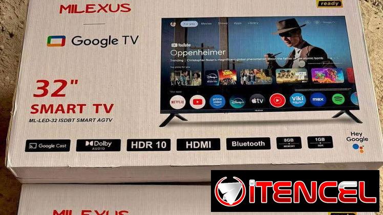 Smart TV milexus de 32pulgadas