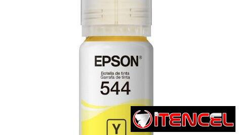 Tinta Epson T544 Ecotank Tinta Continua, colores cian, magenta o amarillo. Nueva Sellada