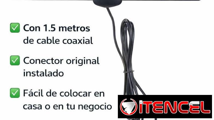 ACEPTO CUP ⊂⁠(⁠◉⁠‿⁠◉⁠)⁠つ…Antena UHF ORIGINALES !!! 1.5 METRO CON SU CONECTOR DE COAXIAL,,,NUEVA ….+53-54699682