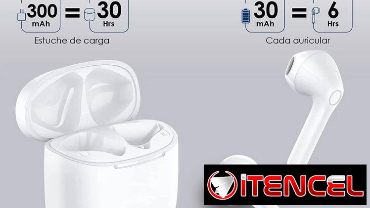 Audífonos Inalámbricos AUT201 NEGRO|BLANCO