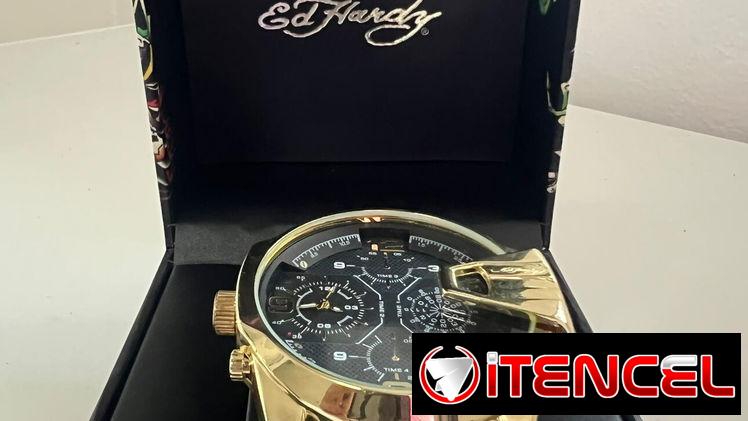 Marca: Ed Hardy 	•	Modelo: ED3588 	•	Movimiento: Cuarzo