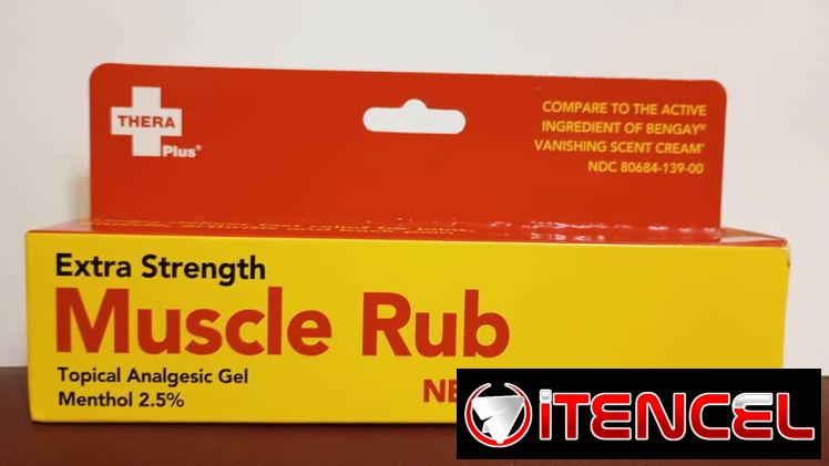 Gel Analgésica Muscle Rub con Mentol ⭕ Gel extra fuerte para todo tipo de dolores en articulaciones y tendones