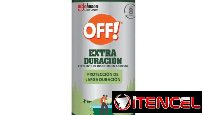 Repelente spray OFF extra duración original