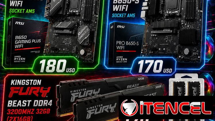 🔥💻 **¡MOTHERBOARDS MSI NUEVAS SELLADAS! B650 GAMING PLUS WIFI y PRO B650-S WIFI 💻🔥📲 56545958