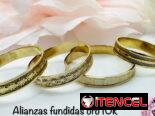 Alianzas. Precios en cada foto. Oro firme 10k. Garantía incluida. LM joyería