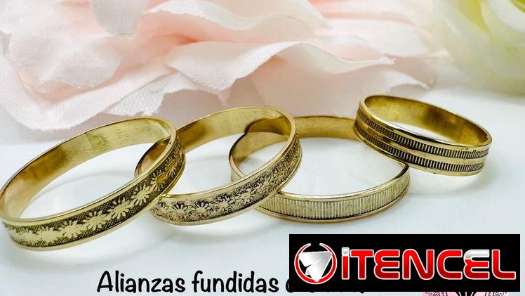 Alianzas. Precios en cada foto. Oro firme 10k. Garantía incluida. LM joyería