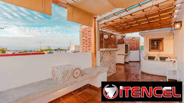 Apartamento con jacuzzi