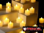 🕯️​ MINI VELAS LED PARA DECORACION 🕯️​ LUZ CALIDA 🕯️​ 2 BATERIAS INCLUIDAS 🕯️​5.887.23.60
