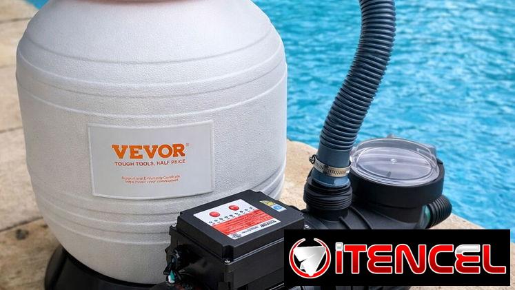 💦🔅Bomba y filtro para piscina – sistema de filtración de arena 34m3/h – mantiene el agua limpia y cristalina”