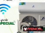Aire acondicionado de 1 tonelada 220V con soporte y protector de voltaje incluido, aires portátiles y enfriadores, split