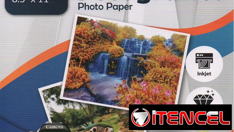 Papel fotográfico tamaño Carta
