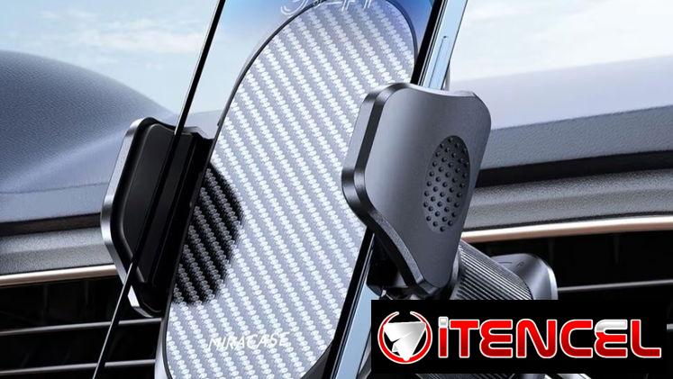 – Soporte celular para auto Miracase Phone Holder para Auto – Dark Black