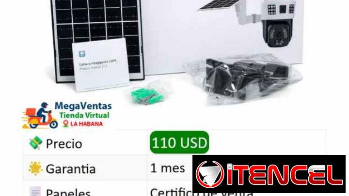 Cámaras de seguridad con Panel Solar