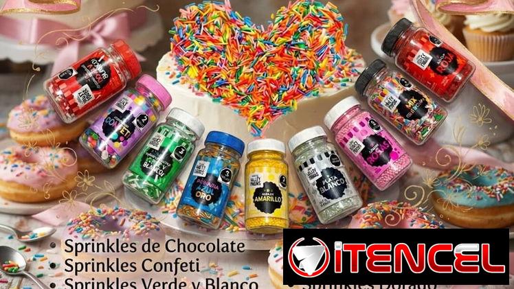 Somos tienda especializada en sprinkles para cakes