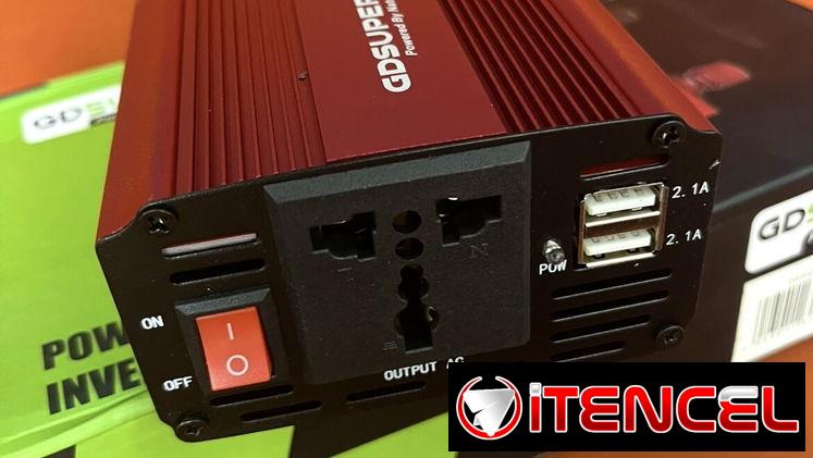 Inverso – convertidor de corriente 12v a 110v