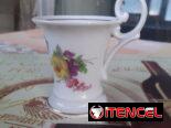 Tasa de Té Vintage de Porcelana de Weimar