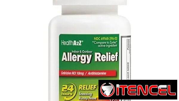 Cetirizine – 10 mg – 150 tabletas