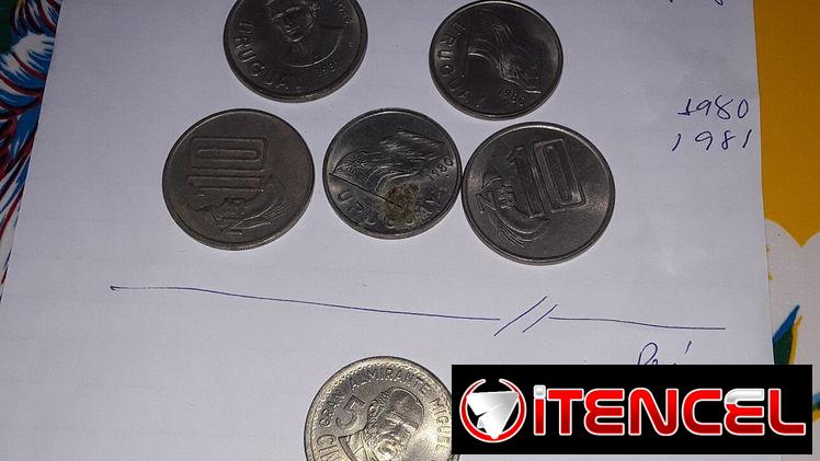 Se vende monedas de varios paises