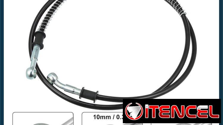 manguera para motocicleta trenzado freno embrague manguera aceite tubería embrague acelerador línea de gasolina